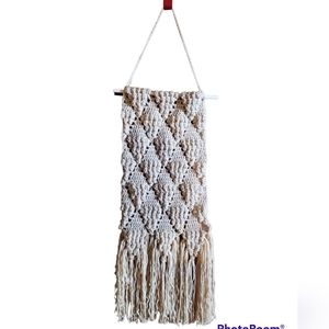 Beige Boho Wall Hanging
